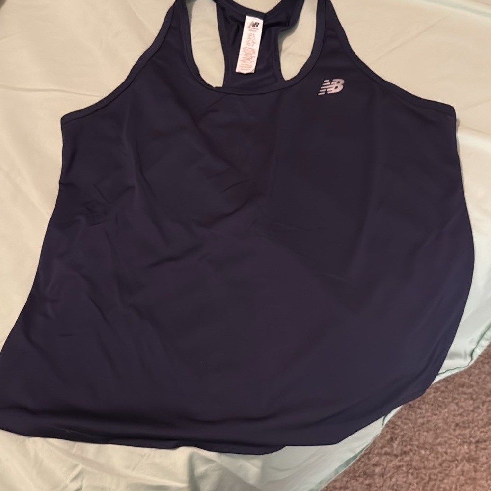 New Balance Dark Blue Athletic Tank